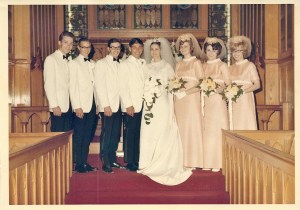 Diann and Russ Wedding May 23, 1970