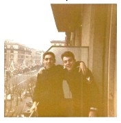 Al & Russ Rome, Italy 1969